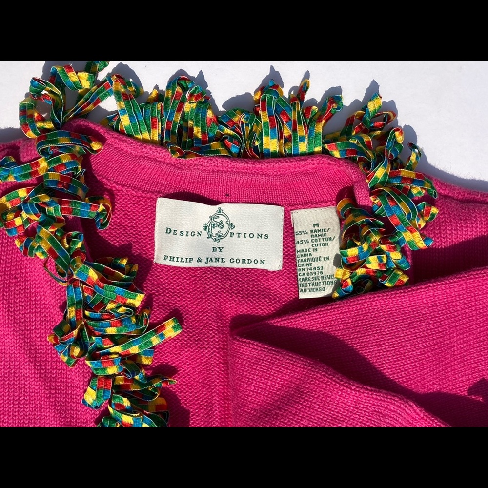 Women’s Ribbon Sweater - Picture 2 of 7